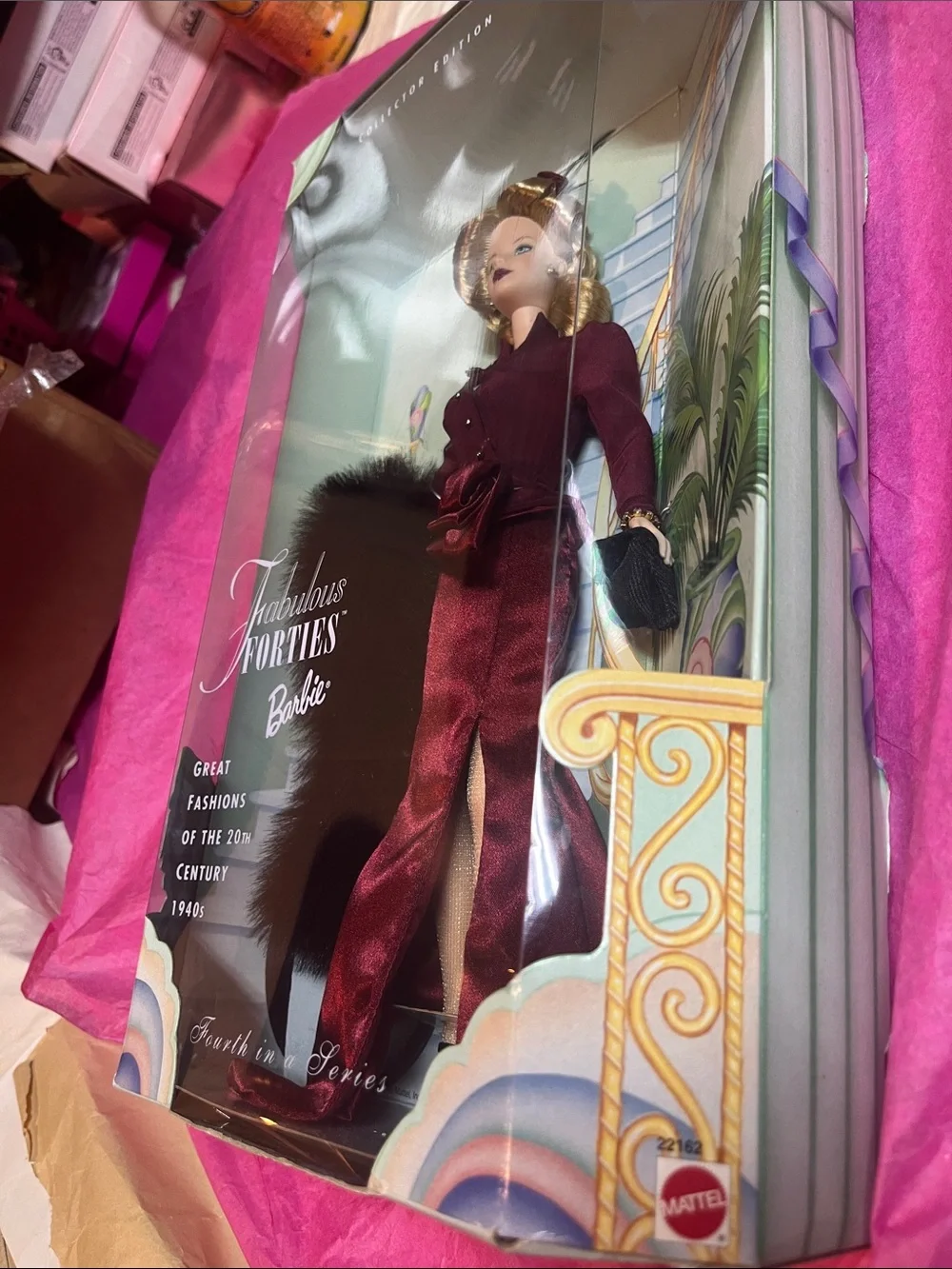 1999 Fabulous Forties Barbie Doll Great Fashions of the 20th Century NRFB